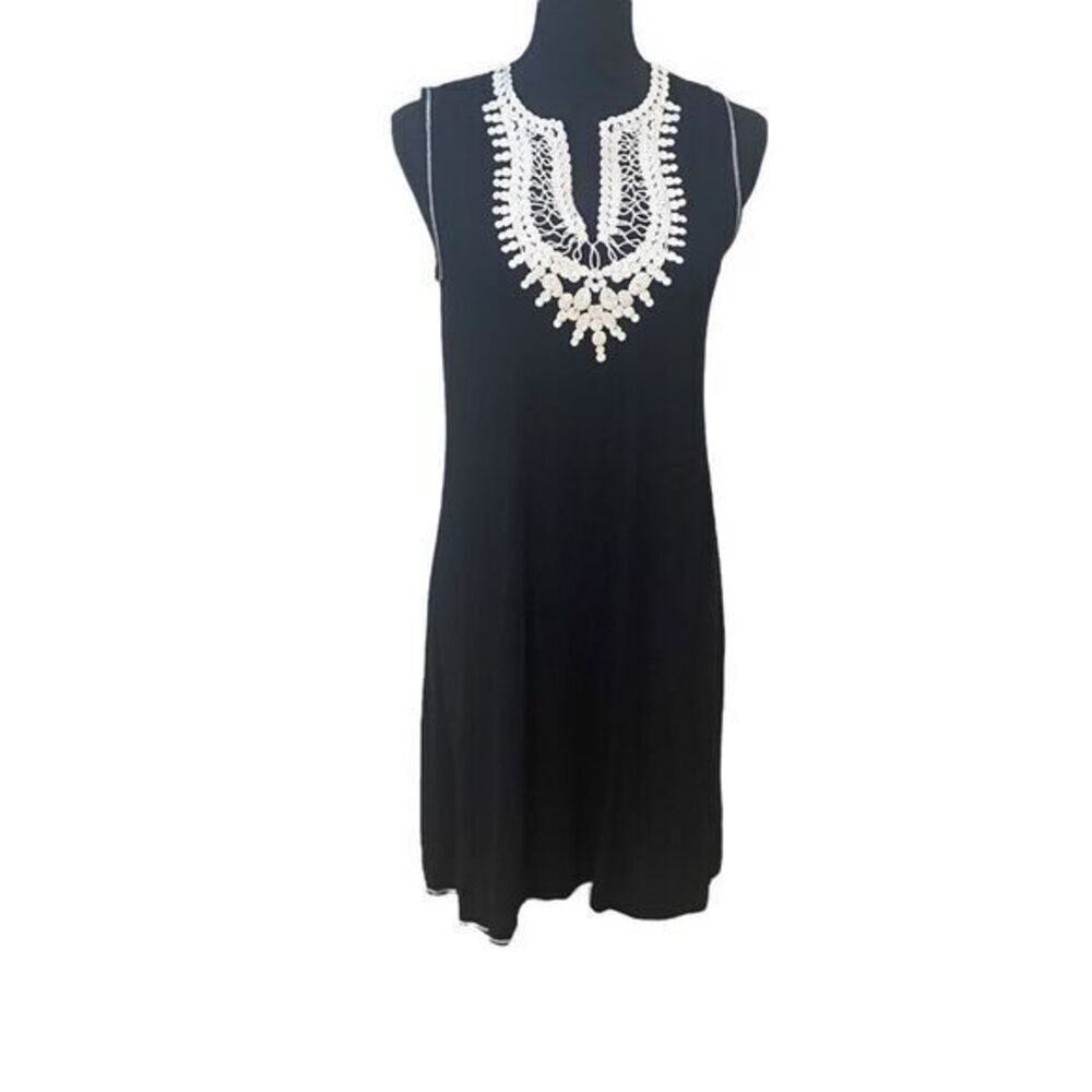 Max Studio Lace Trim Sleeveless Dress Size XS NWT